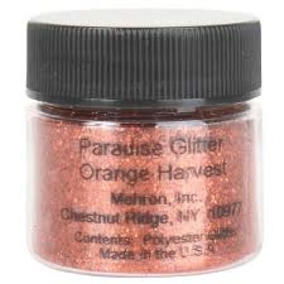 Mehron Paradise Glitter Orange Harvest 